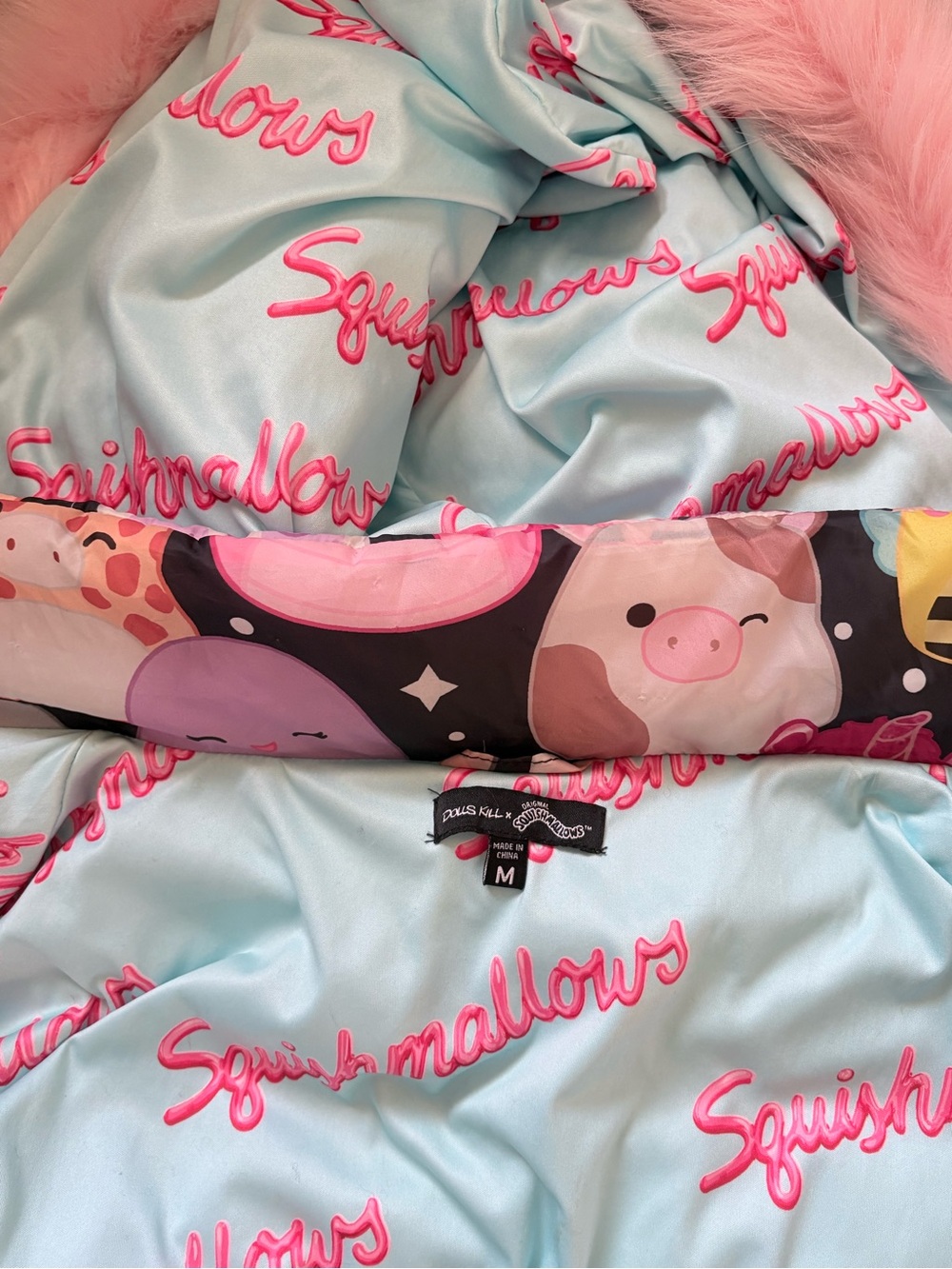 Rare Dolls Kill x Squishmallow Puffer Coat - Picture 3 of 7